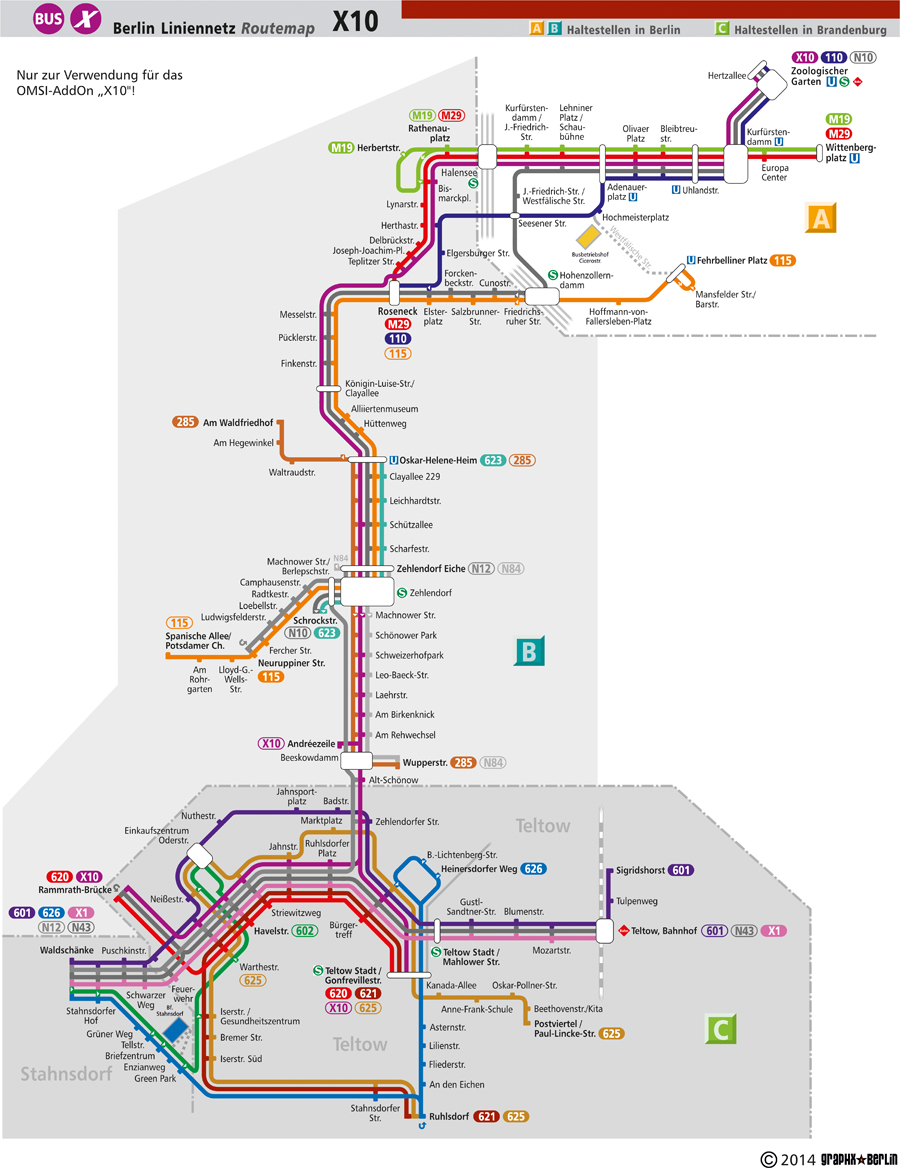 Omsi 2 Berlin X10 Routes